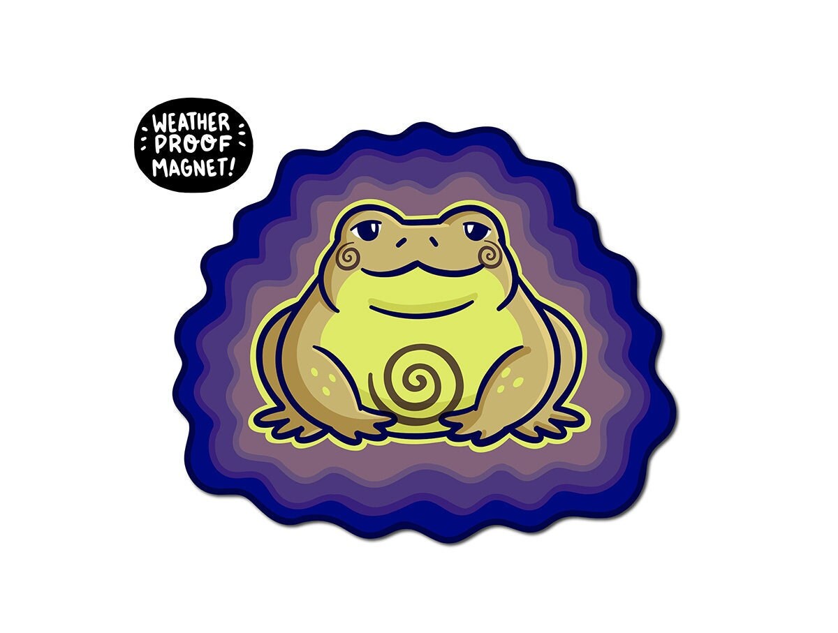 Haunted Toad Magnet