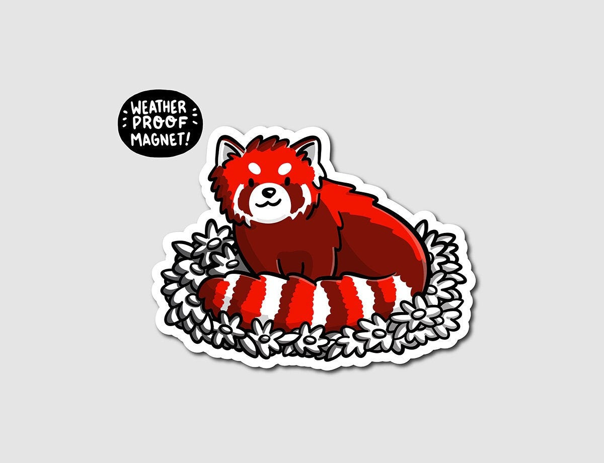 Red Panda Magnet