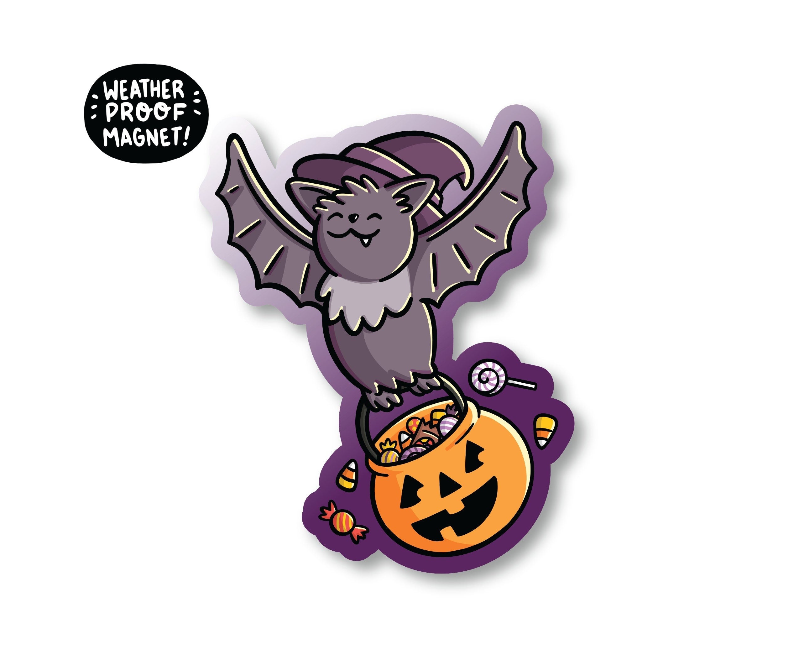 Halloween Bat Magnet (Discontinued!)