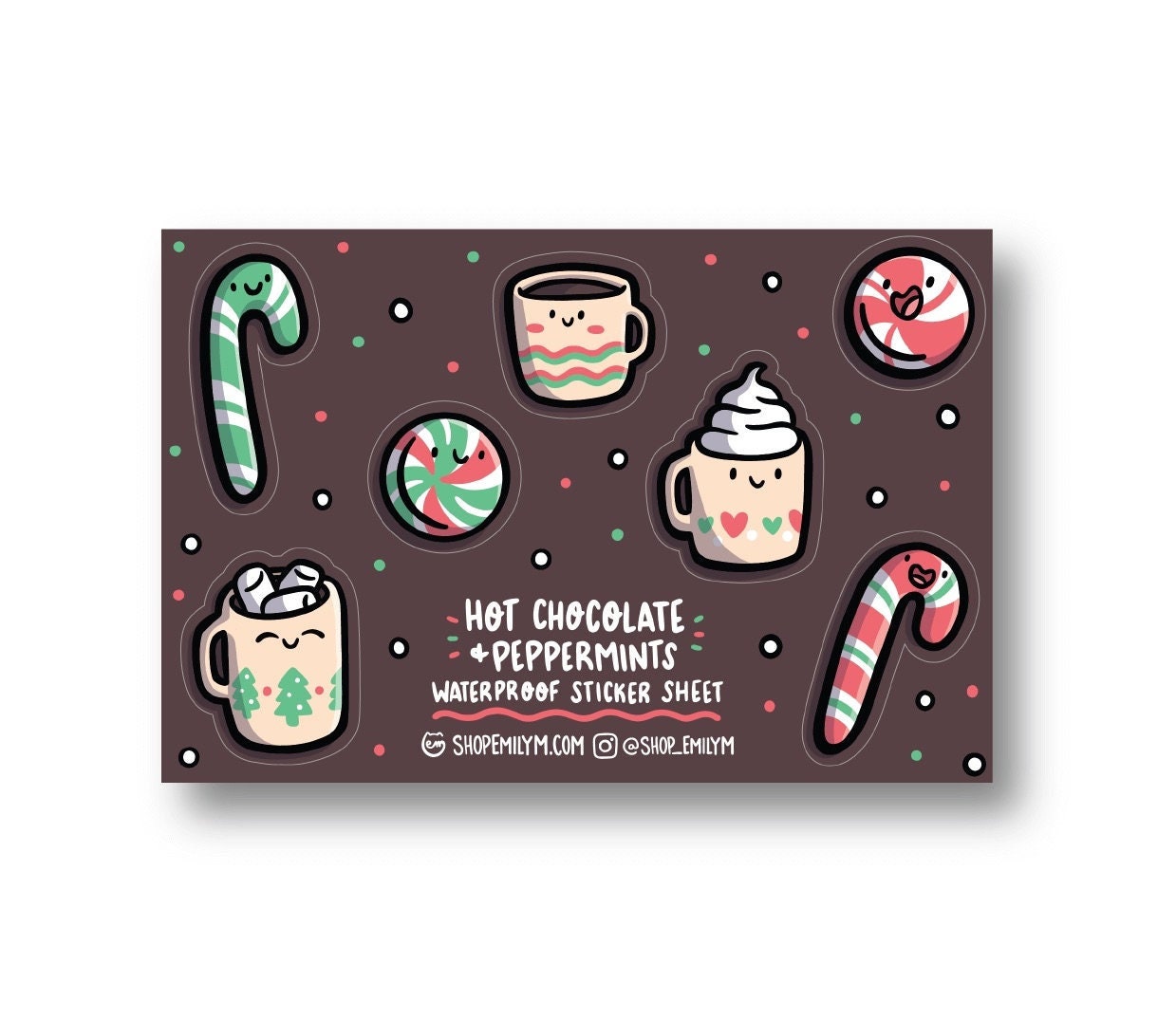 Hot Chocolate Sticker Sheet