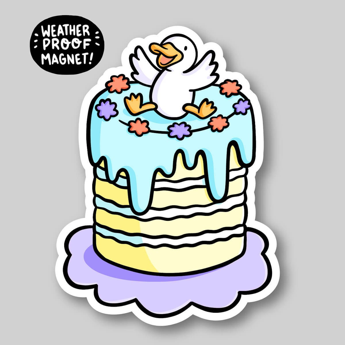 Duck Cake Magnet