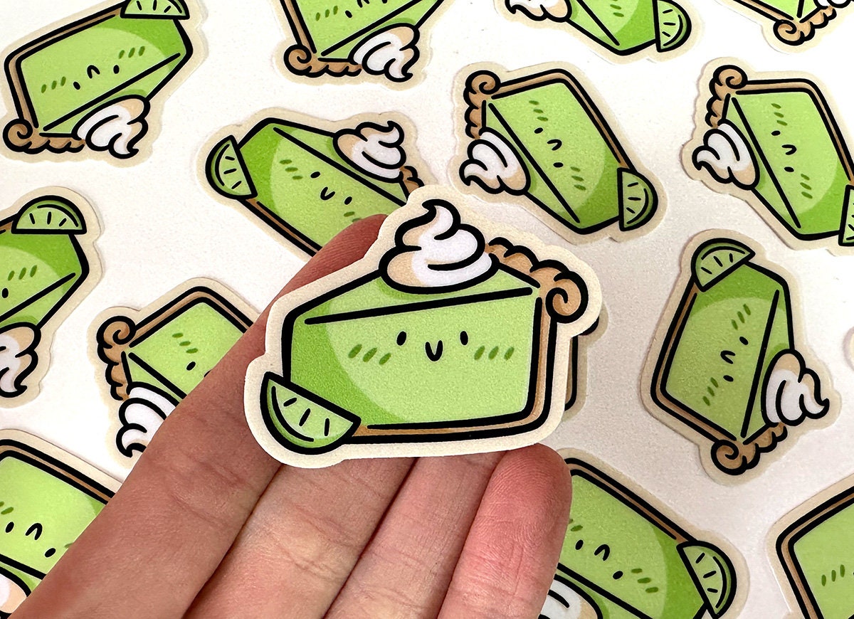 Key Lime Pie Mini Sticker