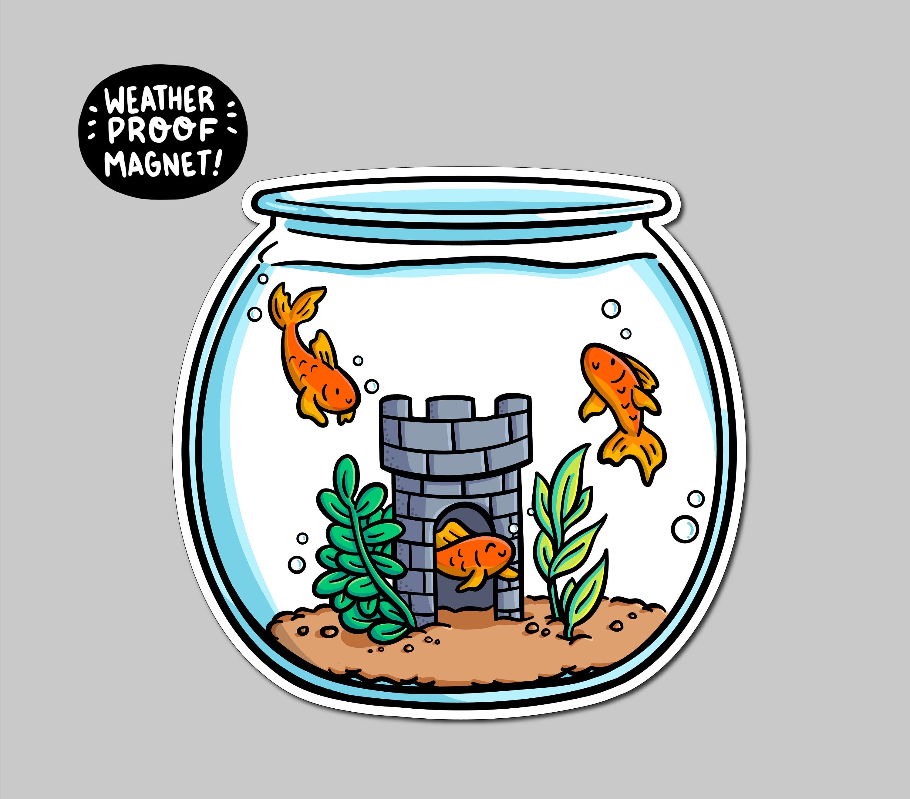 Fishbowl Magnet