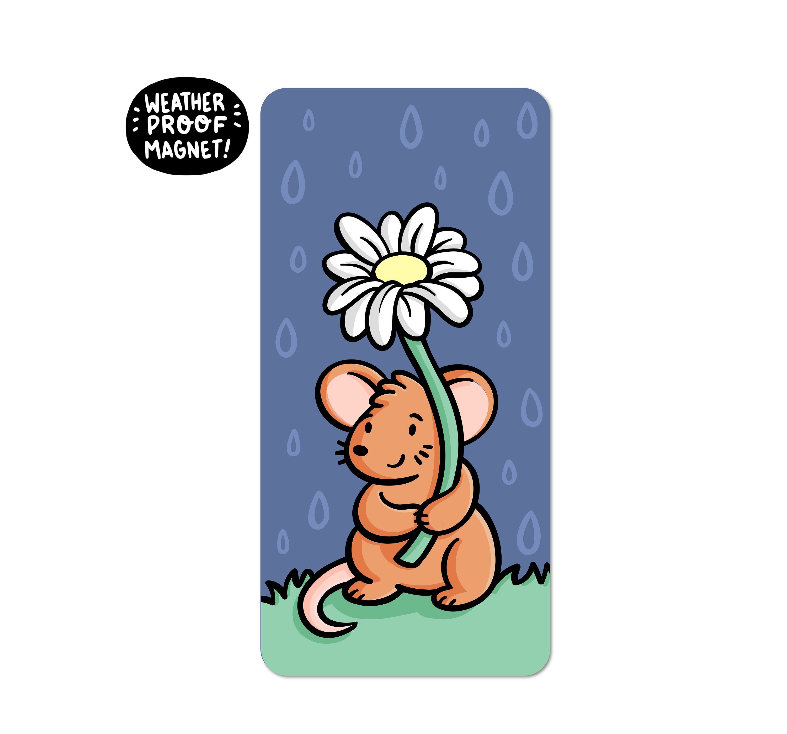 Daisy Mouse Magnet