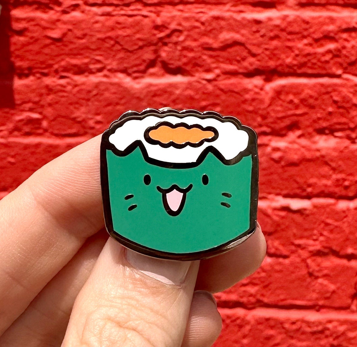 Sushi Cat Enamel Pin