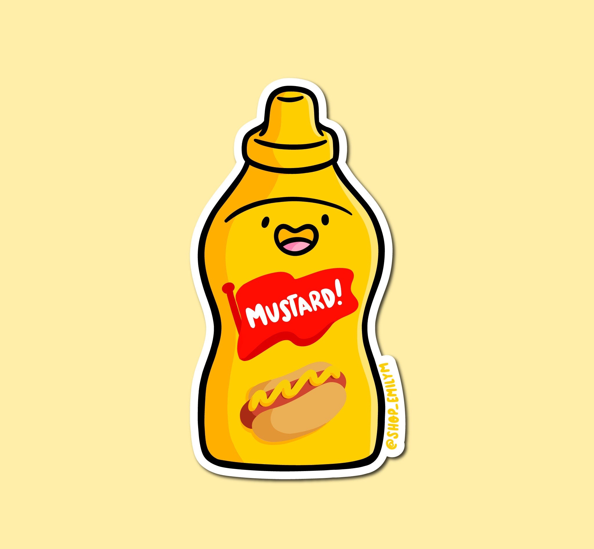 Mustard Sticker