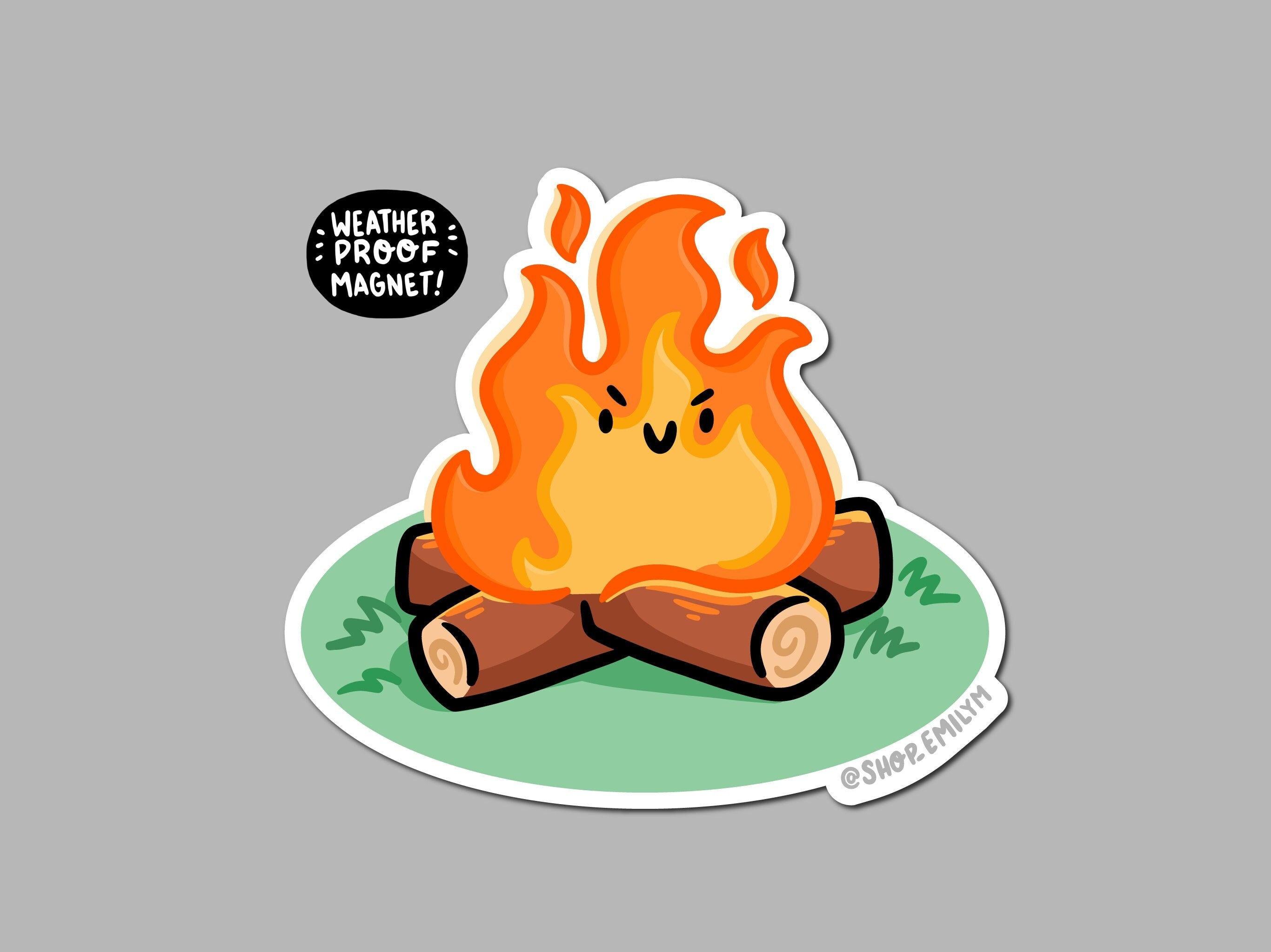 Campfire Magnet
