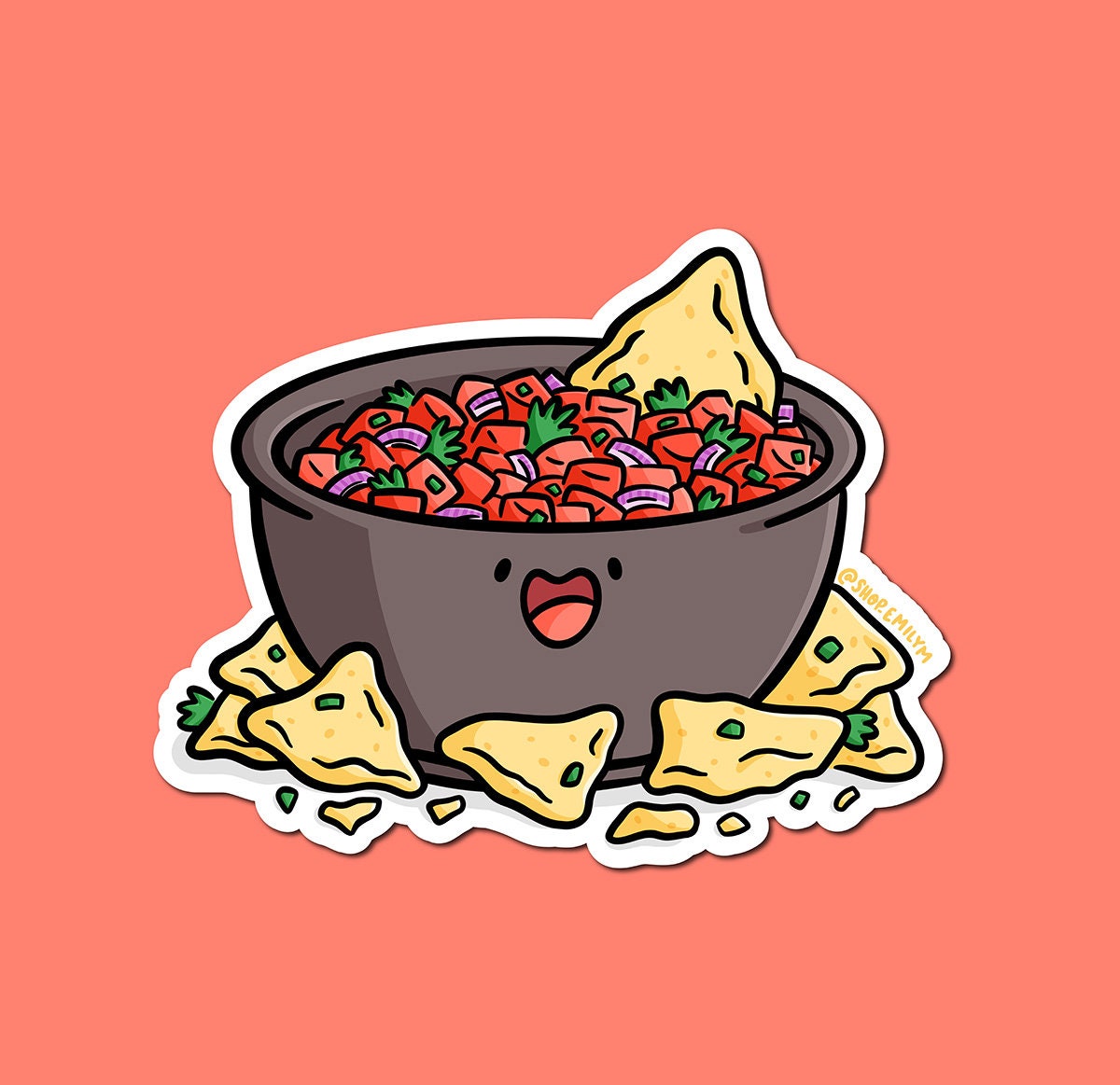Chips & Salsa Sticker