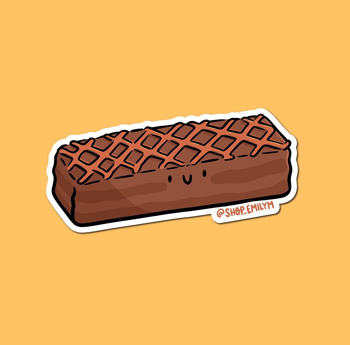 Peanut Butter Bar Sticker