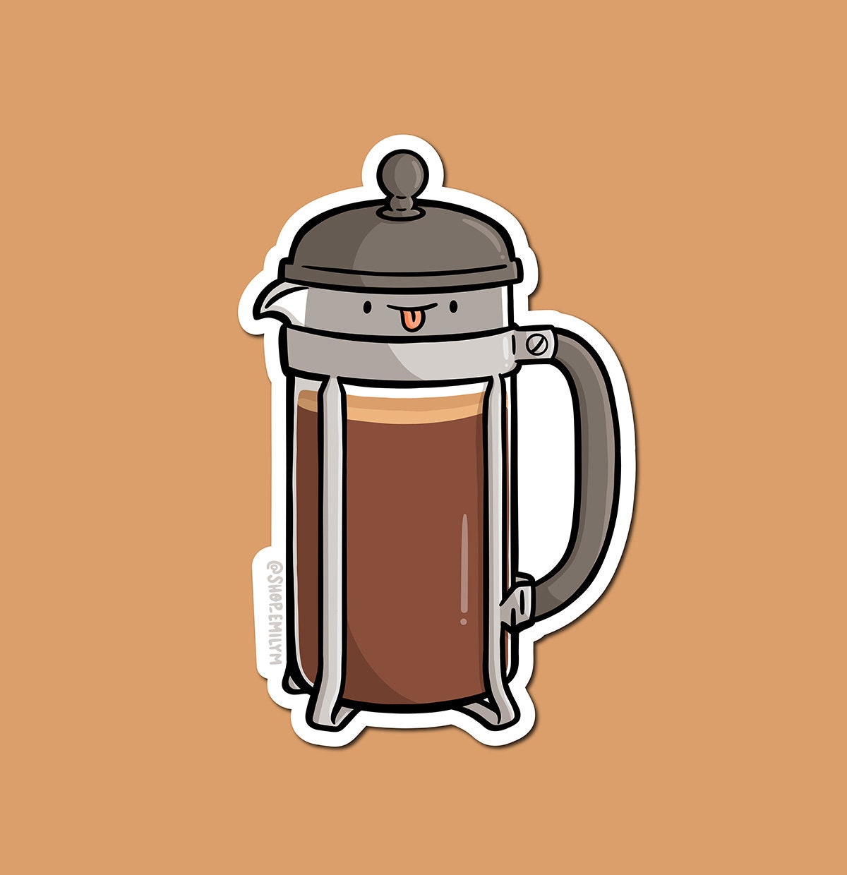 French Press Magnet