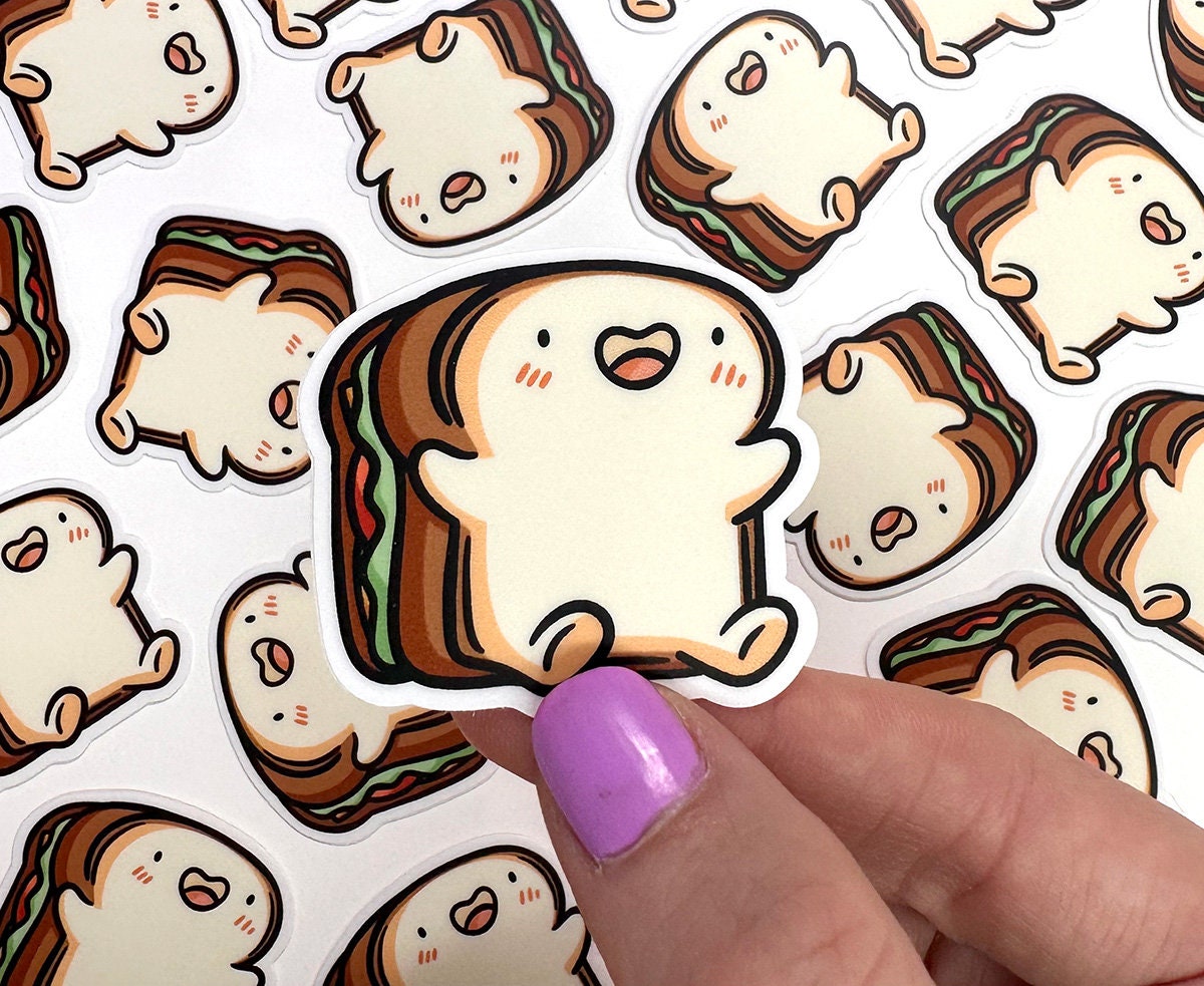 Sandwich Dude Mini Sticker