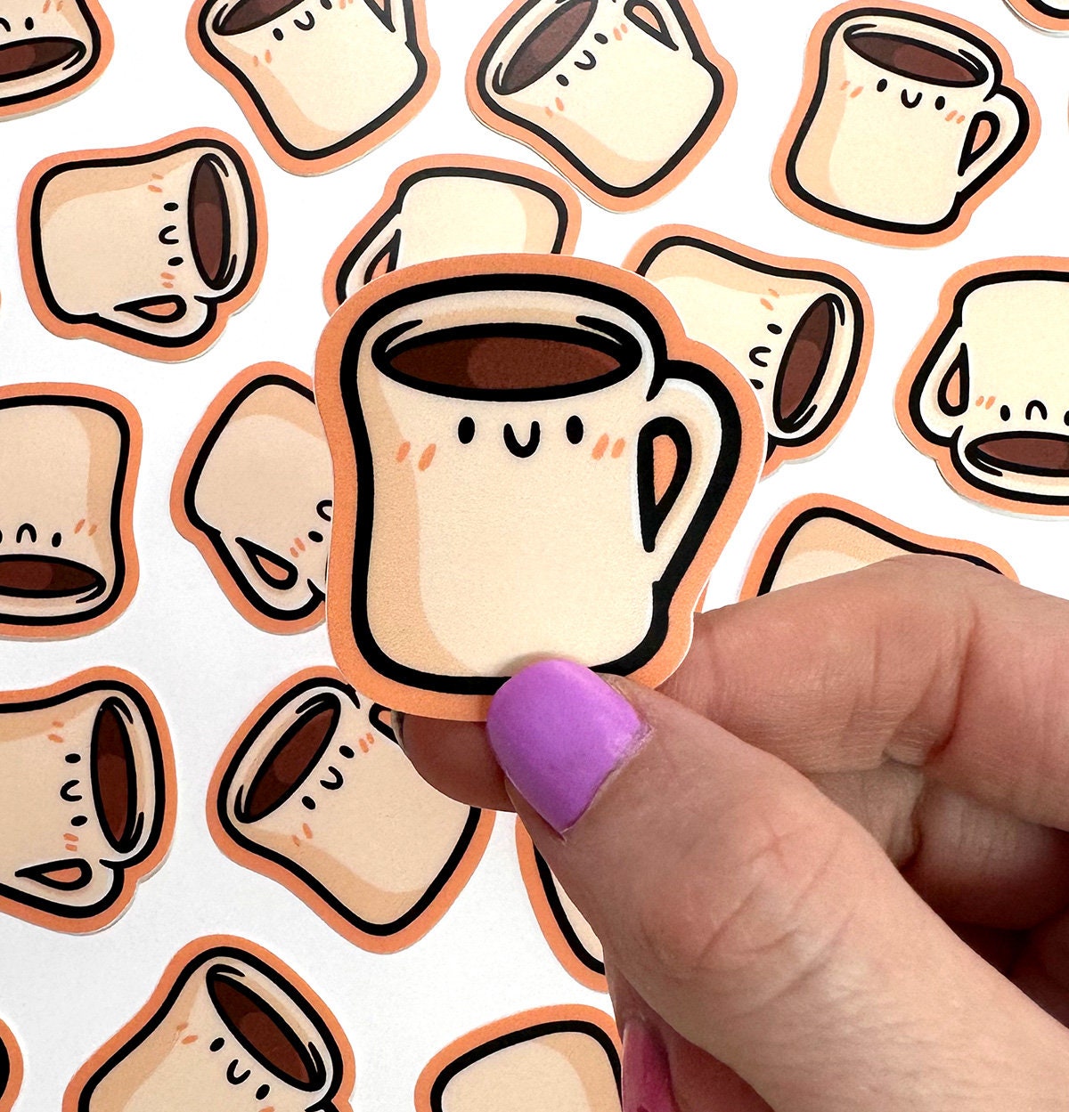 Coffee Cup Mini Sticker