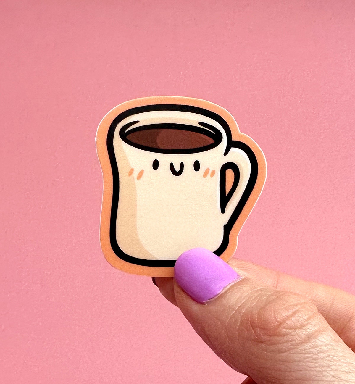 Coffee Cup Mini Sticker