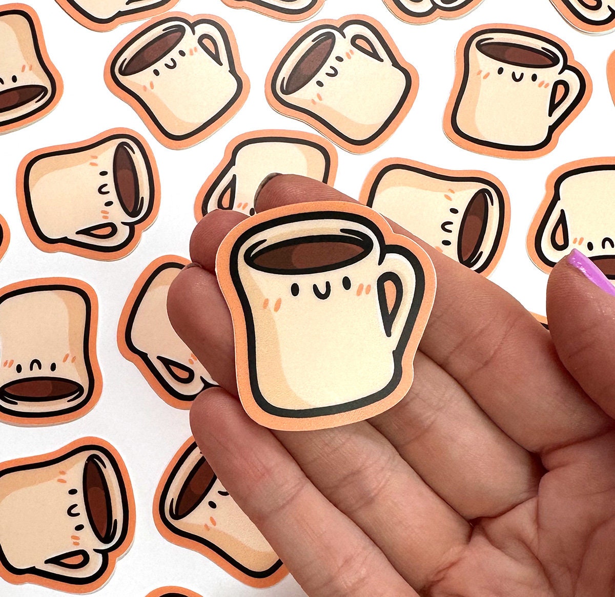 Coffee Cup Mini Sticker