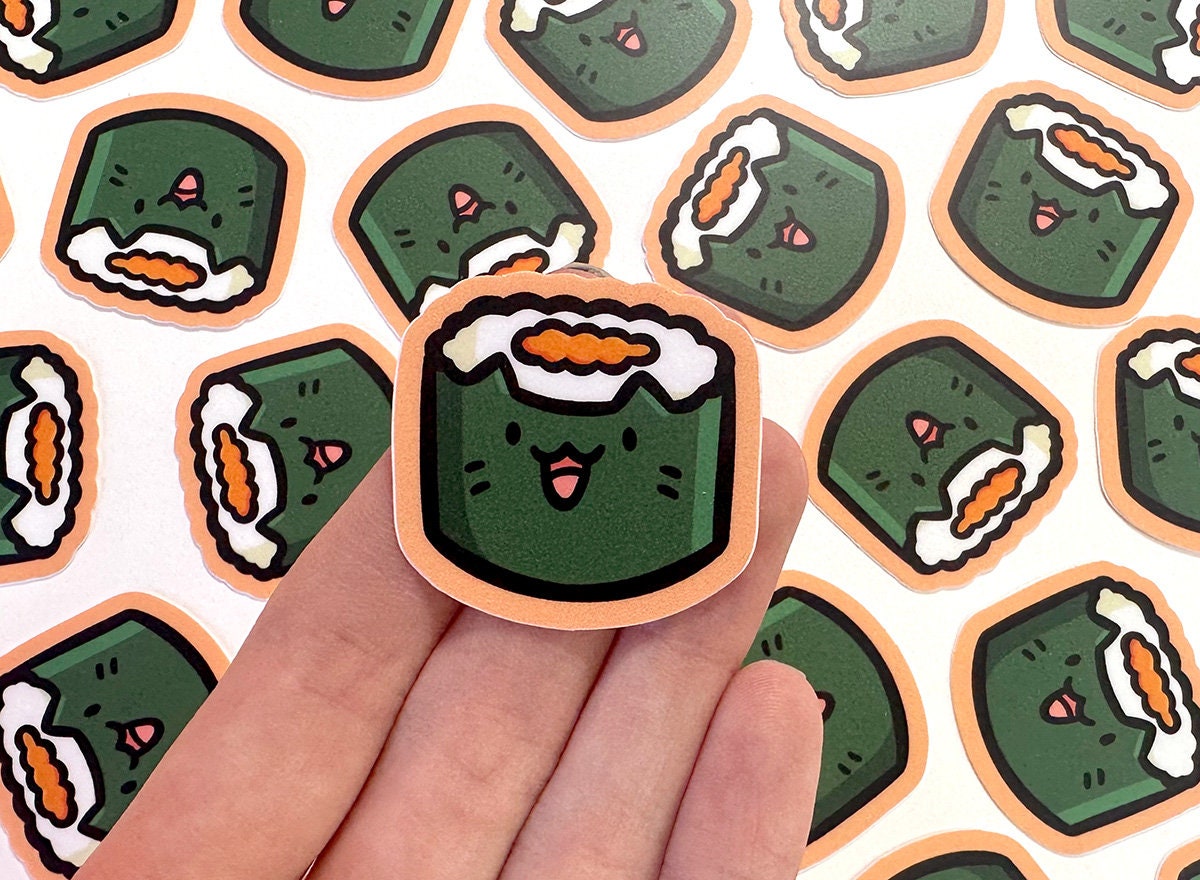 Sushi Cat Mini Sticker