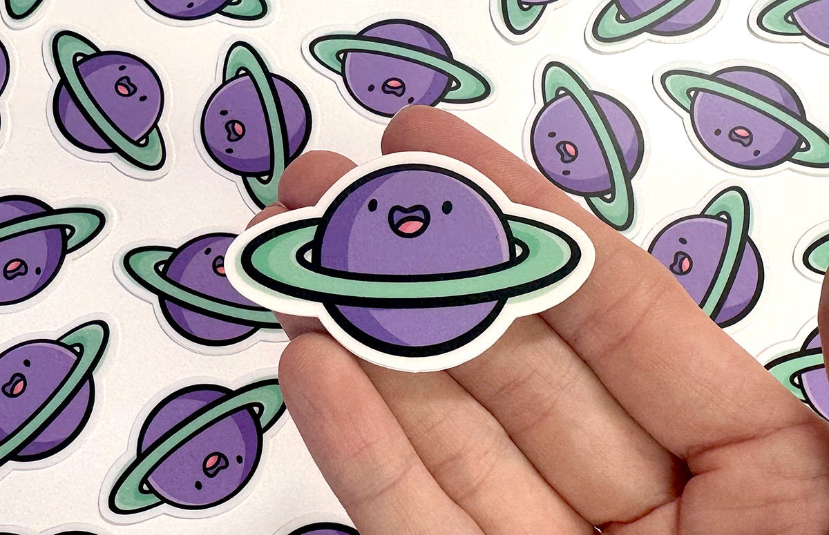 Saturn Mini Sticker