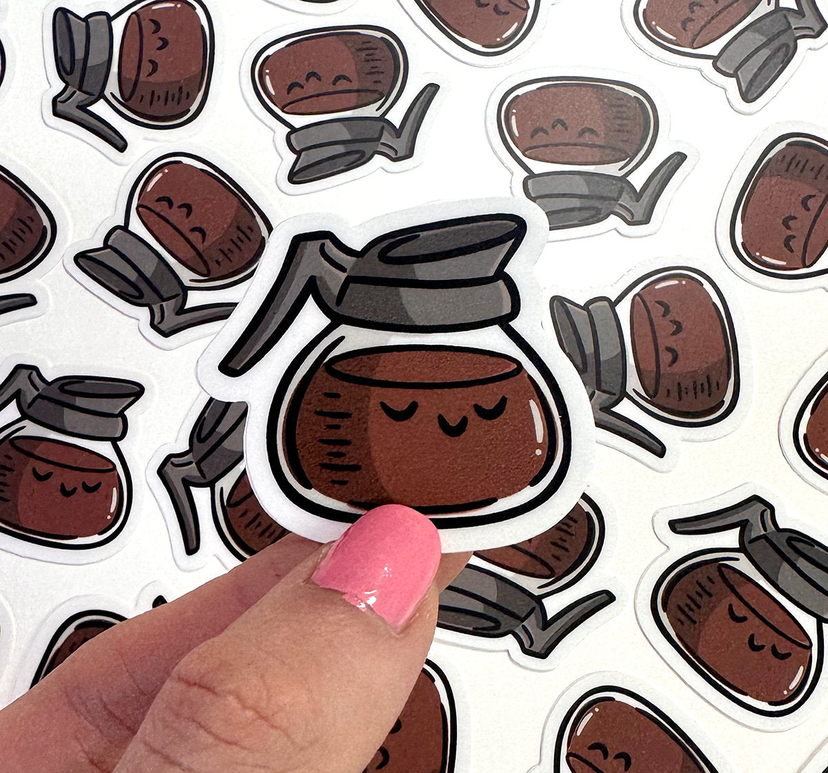 Coffee Pot Mini Sticker