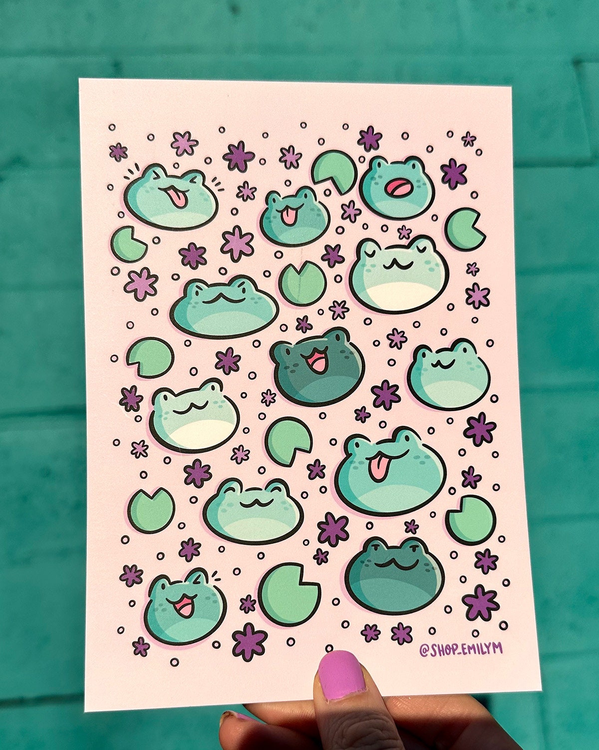 Froggy Print