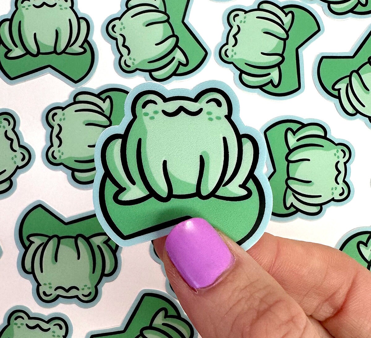 Froggy Mini Sticker