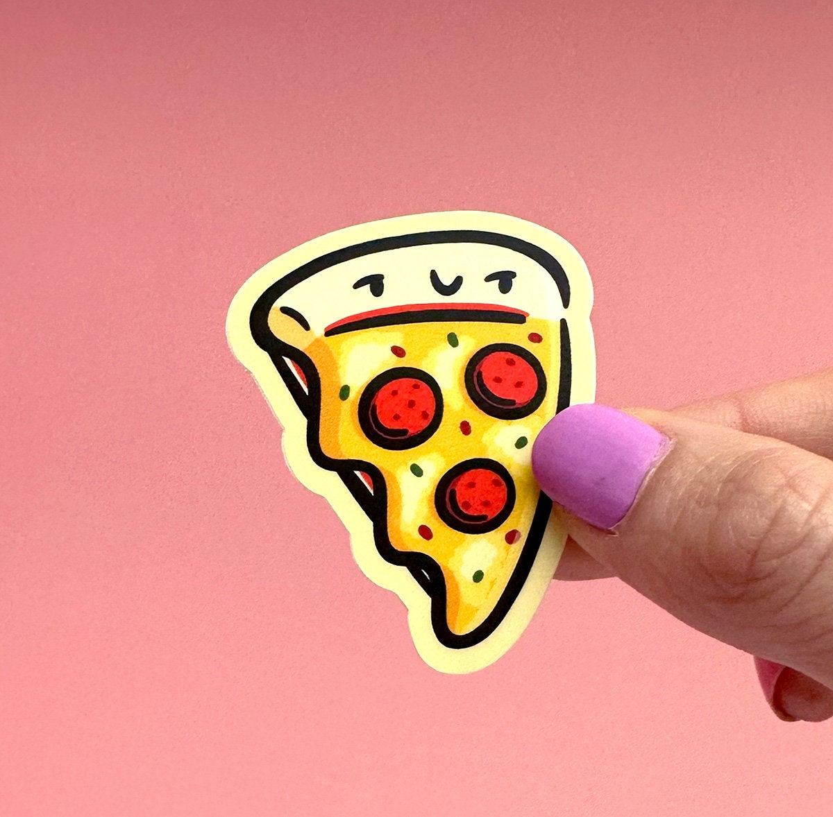 Pepperoni Pizza Mini Sticker