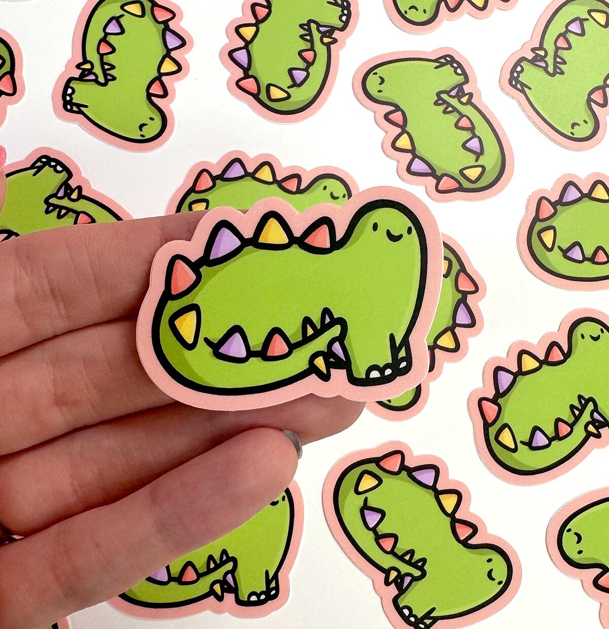 Stegosaurus Mini Sticker