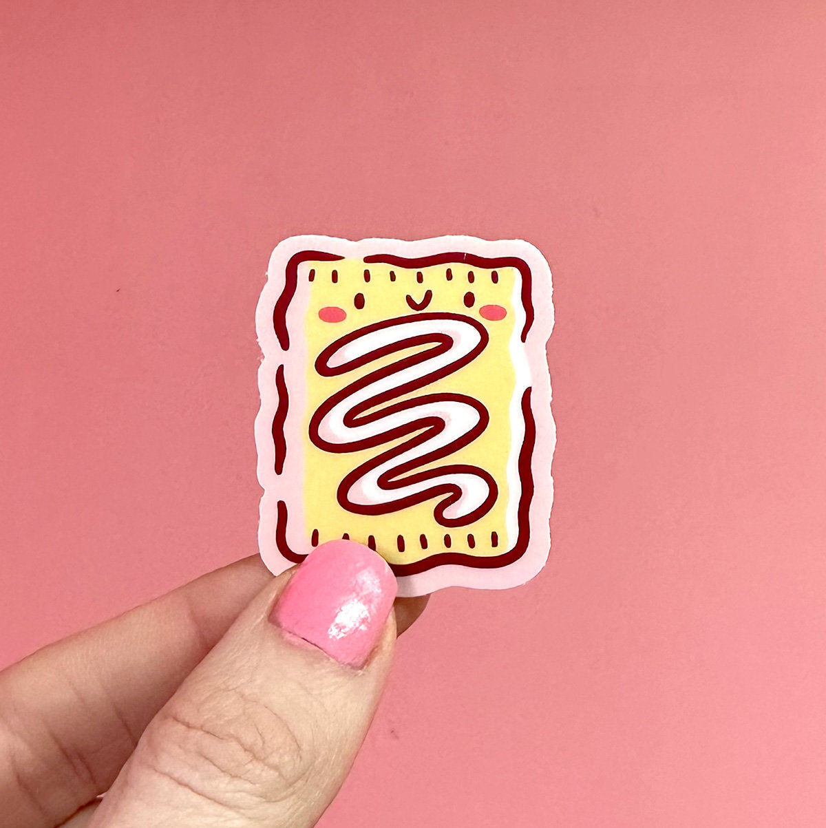 Strawberry Strudel Mini Sticker